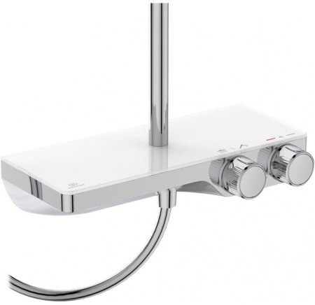 Душевая система Ideal Standard Ceratherm S200 A7331AA с термостатом Хром Белая 