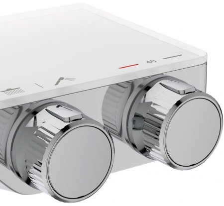 Душевая система Ideal Standard Ceratherm S200 A7331AA с термостатом Хром Белая 