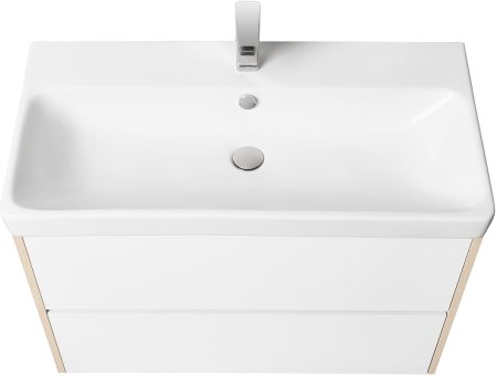 Тумба под раковину Aquaton Сканди 90 1A251901SDB20 подвесная Белый Дуб верона 