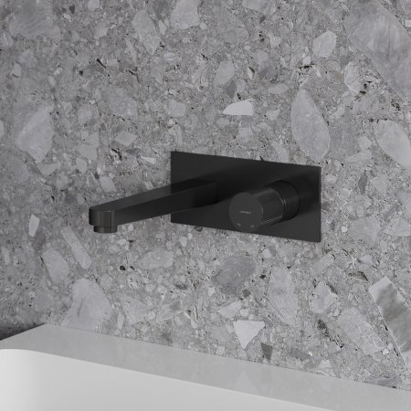 Смеситель Omnires Contour CT8015AT С ВНУТРЕННЕЙ ЧАСТЬЮ, для раковины, антрацит 