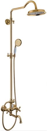 Душевая система Gappo G89-6 G2489-6 Золото 