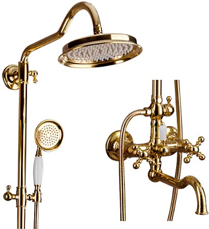 Душевая система Gappo G89-6 G2489-6 Золото 