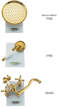 Душевая система Gappo G89-6 G2489-6 Золото 