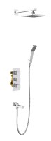 Душевой комплект Timo Tetra-thermo SX-0199/00SM с внутренней частью, хром Душевой комплект Timo Tetra-thermo SX-0199/00SM с внутренней частью, хром