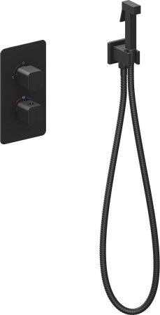 Гигиенический душ Timo Petruma 5089/03SM со смесителем, черный 