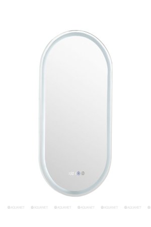 Зеркало Aquanet Монте 45 белый матовый 