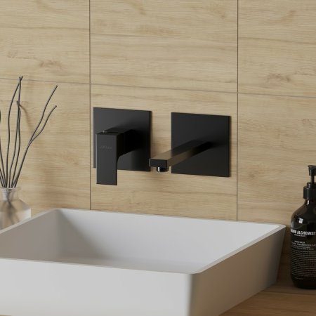 Смеситель для раковины Paini Grazia 21PZ208 Черный матовый 