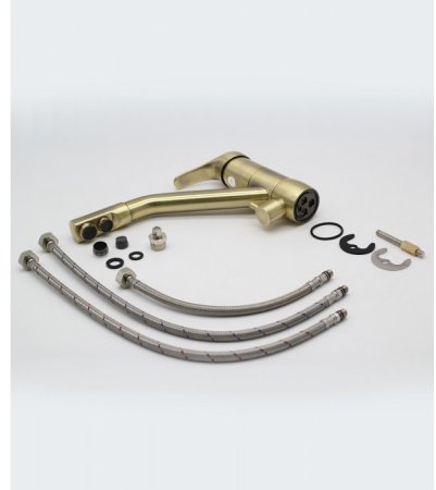 Cмеситель для кухни под фильтр GANZER REIN GZ16026D BRONZE 