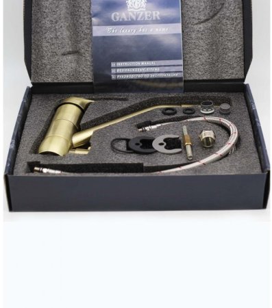 Cмеситель для кухни под фильтр GANZER REIN GZ16026D BRONZE 