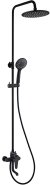 Душевая система Olive's Barros 22511-1BRB Черная матовая 
