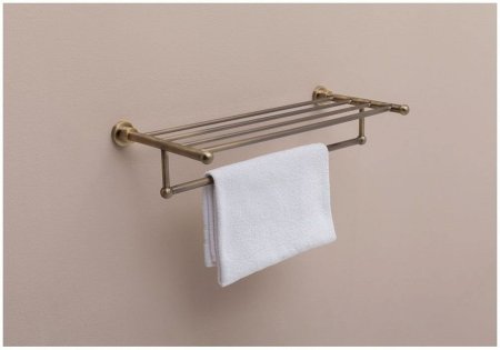 Полка Aquanet 3862 с полотенцедержателем 