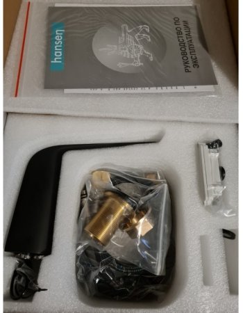 Cмеситель для раковины сенсорный HANSEN H70001C Черный 