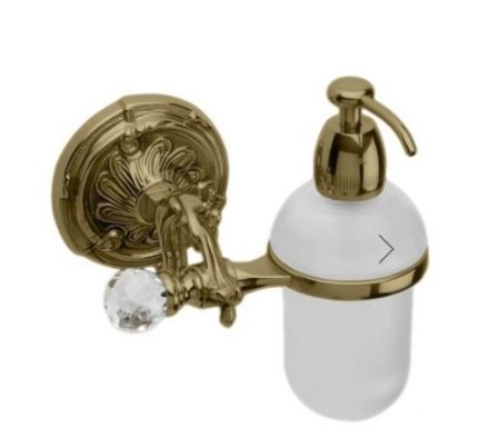 Дозатор для жидкого мыла Art&Max Barocco Crystal AM-1788-Br-C бронза 
