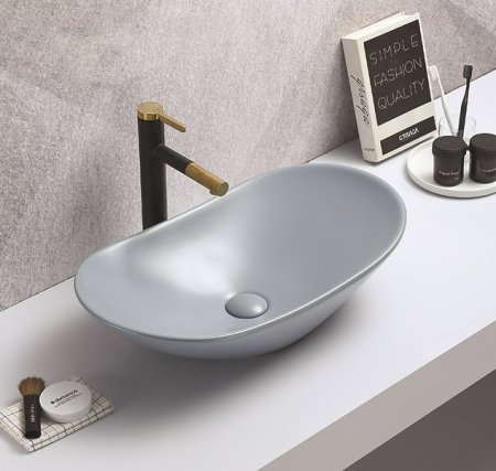 Раковина CeramaLux 7811AMHL-4 накладная 