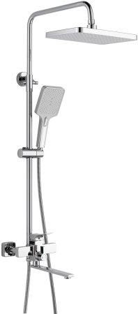 Душевая система Shevanik S6136, хром 