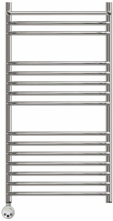 Электрический полотенцесушитель Point Альфа PN05150SPE П14 500x1000 с полкой левый/правый Хром 