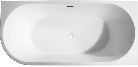 Акриловая ванна Abber 150х78 AB9257-1.5R без гидромассажа 