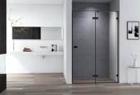 Душевая дверь в нишу Cezares Bellagio-B-12-120-C-NERO