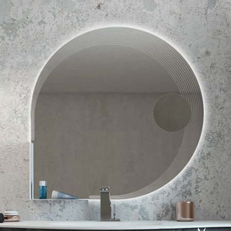 Зеркало Cezares 45012 c LED-подсветкой 90х90 