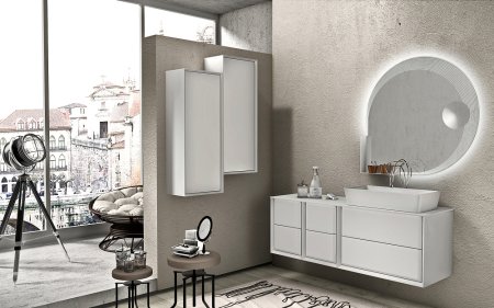 Зеркало Cezares 45012 c LED-подсветкой 90х90 