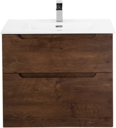 Тумба с раковиной BelBagno ETNA-H60-800-2C-SO-RW-P Rovere Moro 