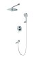 Душевая система встраиваемая WONZON & WOGHAND, Хром (WW-88939017-CR) 