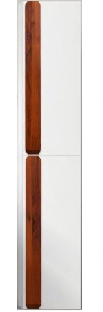 Шкаф пенал BelBagno Aurora 33 AURORA-1600-2A-SC-BL-P-R подвесной Bianco Lucido без ручек 