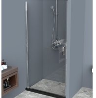 Душевая дверь BelBagno Uno 100 UNO-B-1-100-C-Cr профиль Хром стекло прозрачное