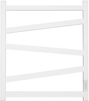 Полотенцесушитель электрический Point Феникс PN15856W П5 500x600, диммер справа, белый