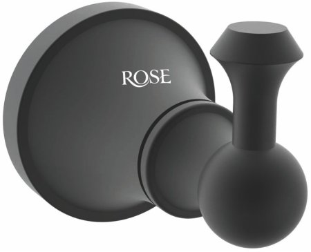 Крючок для ванной комнаты Rose RG1911H, черный 