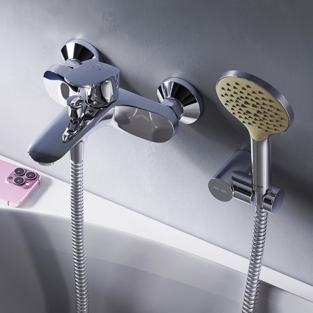 Смеситель для ванны AM.PM Like F8015000 Хром 