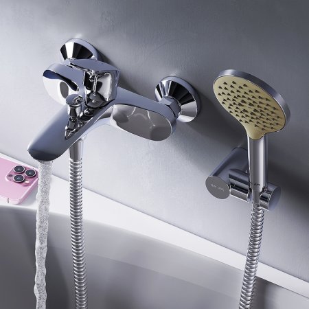 Смеситель для ванны AM.PM Like F8015000 Хром 