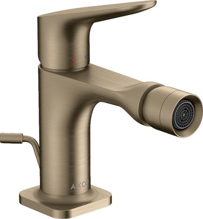 Смеситель Axor Citterio M 34210820 для биде, шлифованный никель 