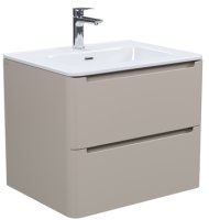 Тумба с умывальником, подвесная, 60 см, капучино, Edifice, IDDIS подходит умыв. 0106000i28 (EDI60C0i95K)