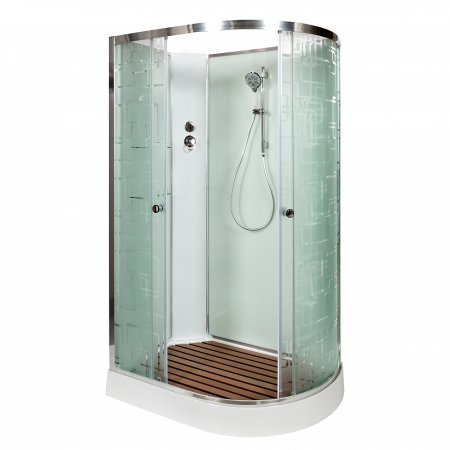 Душевая кабина Deto ЕМ1511 L N (без крыши) 