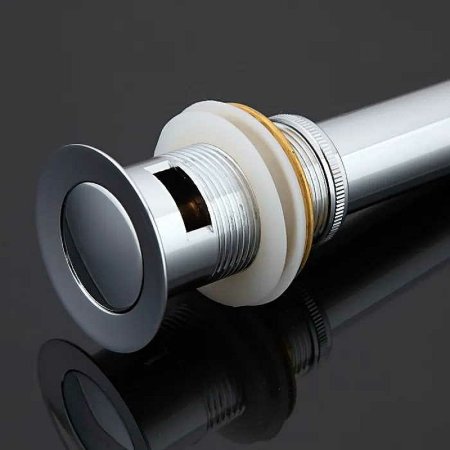 Донный клапан Frap F66-2 click-clack Хром 