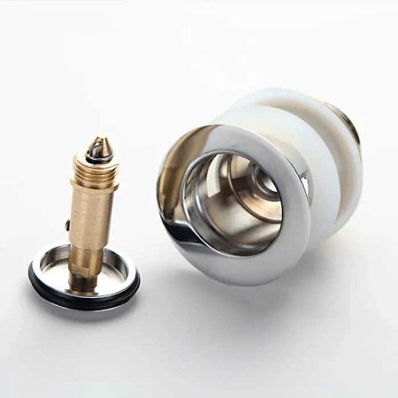 Донный клапан Frap F66-2 click-clack Хром 