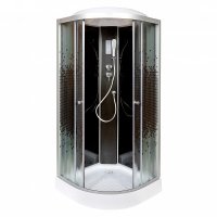 Душевая кабина Deto L 809 с электрикой BLACK