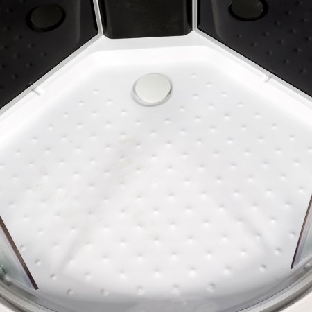 Душевая кабина Deto L 809 с электрикой BLACK 