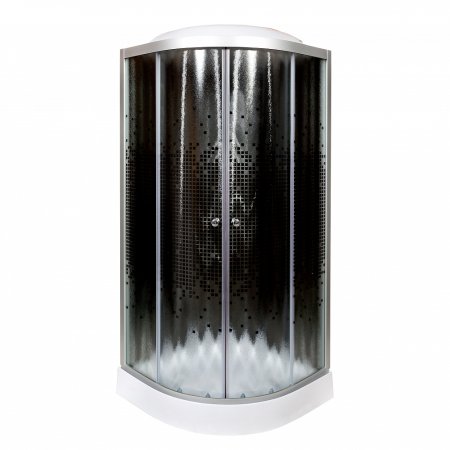 Душевая кабина Deto L 809 с электрикой BLACK 