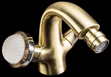 Смеситель для биде Boheme Satine 316-ST Бронза 