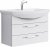 Тумба под раковину Aqwella Аллегро 85 Agr.01.08/2 подвесная Белая 