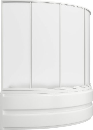 Акриловая ванна Bas Алегра 150x90 см L с гидромассажем 