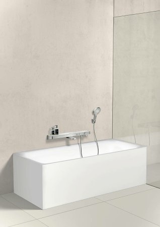 Смеситель для ванны Hansgrohe ShowerTabletSelect 13183000 с термостатом Хром 