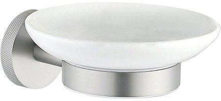 Мыльница Allen Brau Priority 6.31005-BN Белый Никель брашированный 