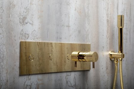 Душевая система Boheme Fusion 130-G Золото 