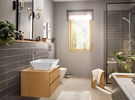 Смеситель для раковины Hansgrohe Rebris E 72583000 Хром 