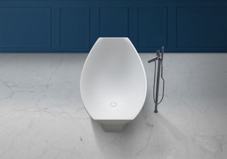 Ванна из искусственного камня ABBER Stein AS9610 белая матовая 