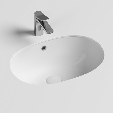 Мебельная раковина Ceramica Nova Element CN6044 встраиваемая белая 