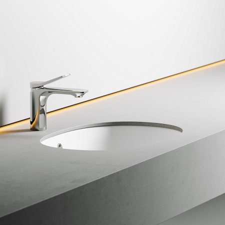 Мебельная раковина Ceramica Nova Element CN6044 встраиваемая белая 